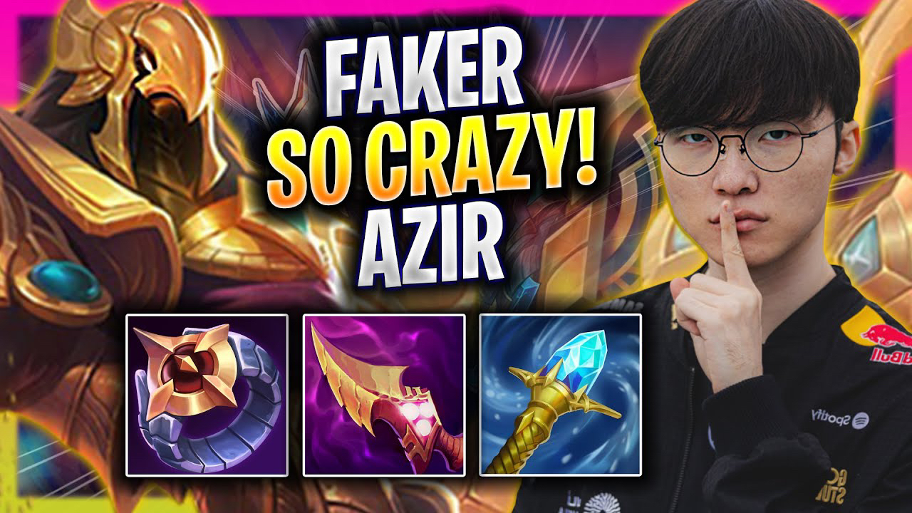 Recent activity shot of Faker