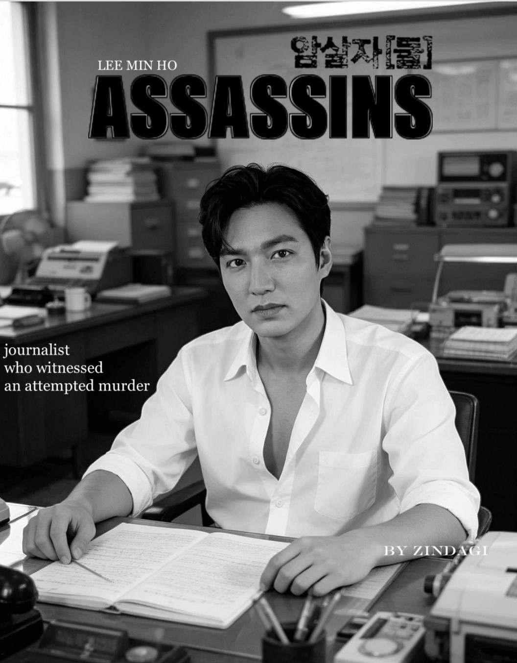 Behind-the-scenes cut of Lee Minho