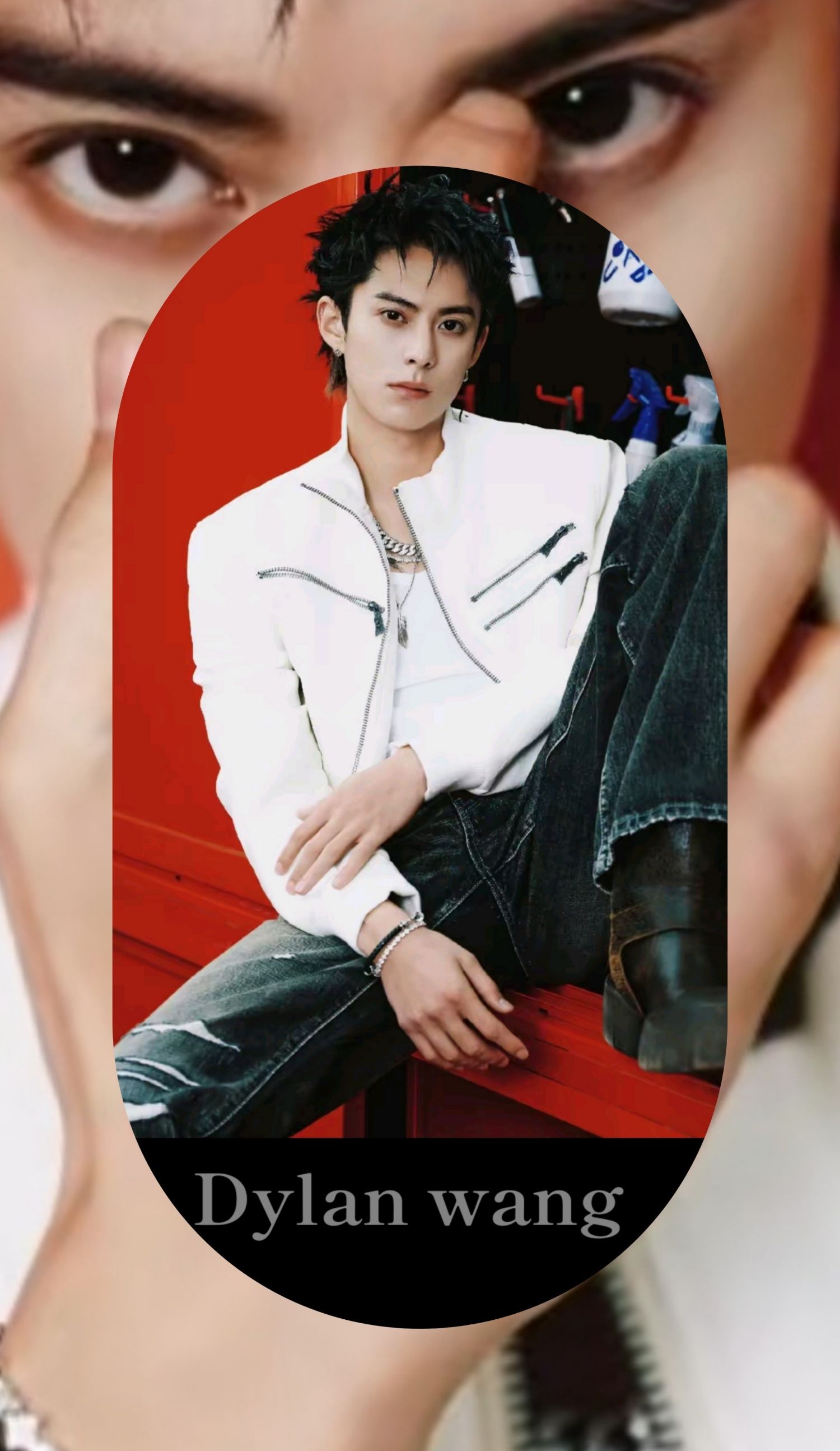 王鹤棣粉丝团喜爱的代表背景图片