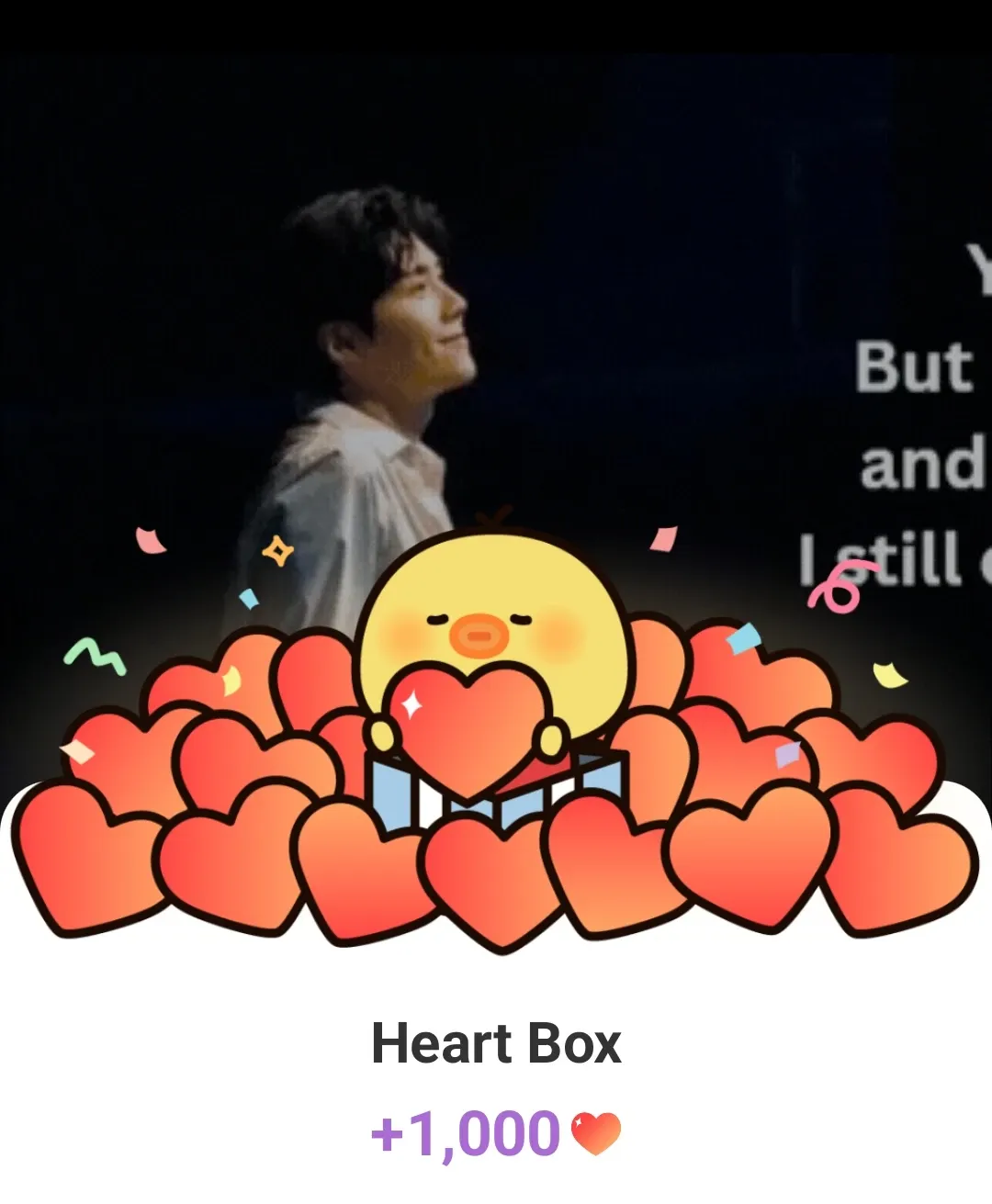 A moment captured by a fan of Kim Seonho