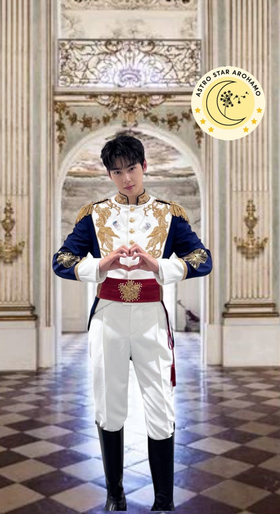 A moment captured by a fan of Cha Eunwoo