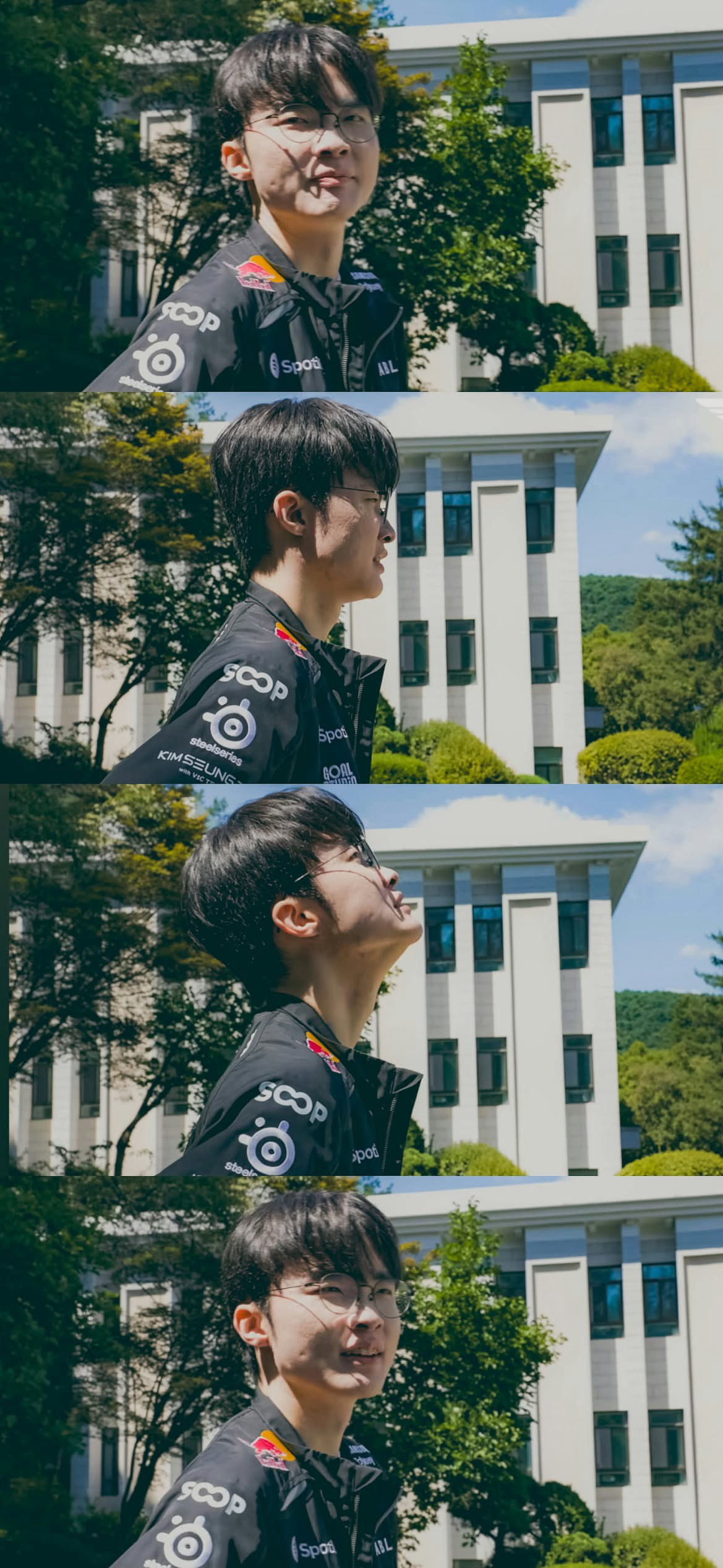 Recent activity shot of Faker