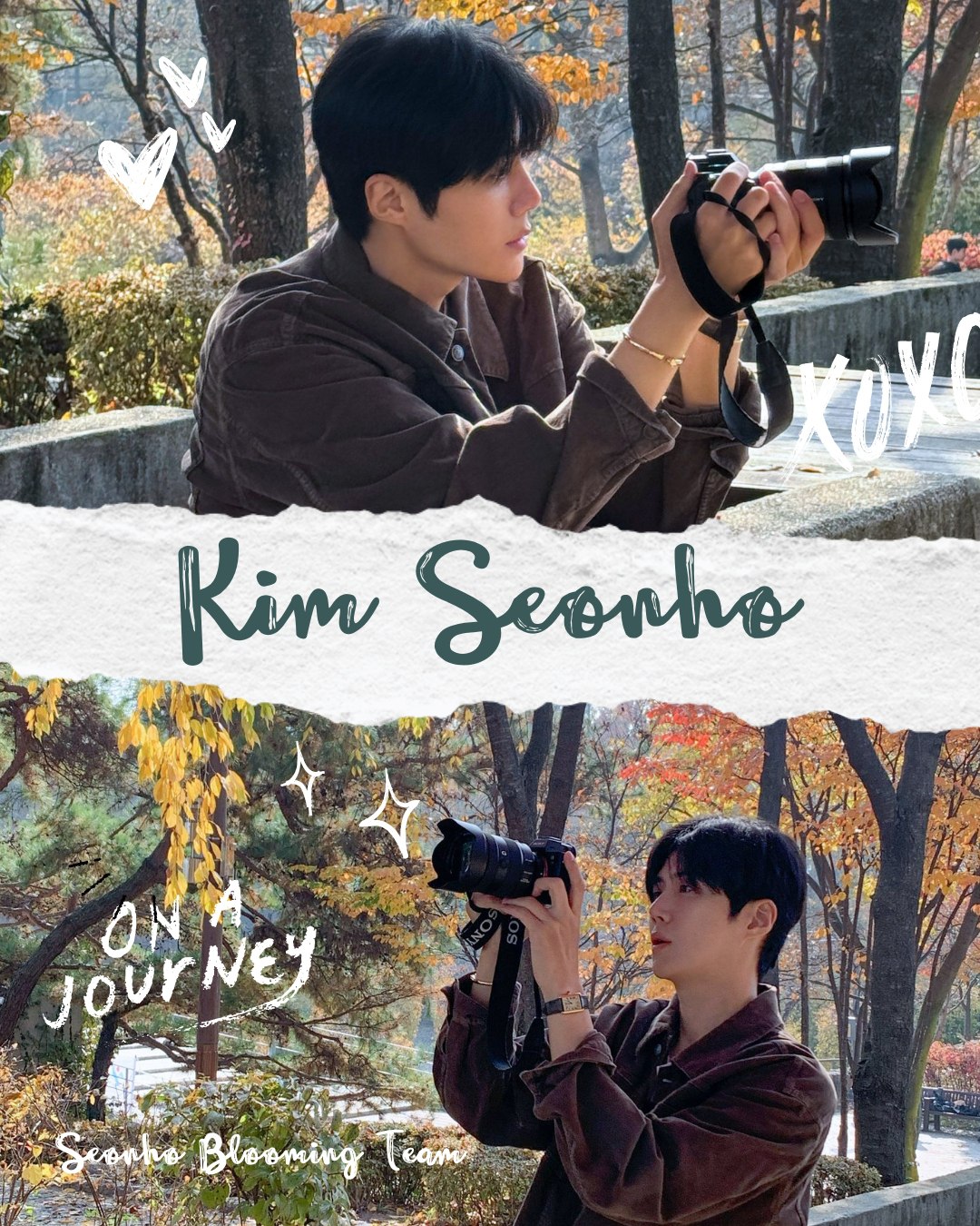 Behind-the-scenes cut of Kim Seonho