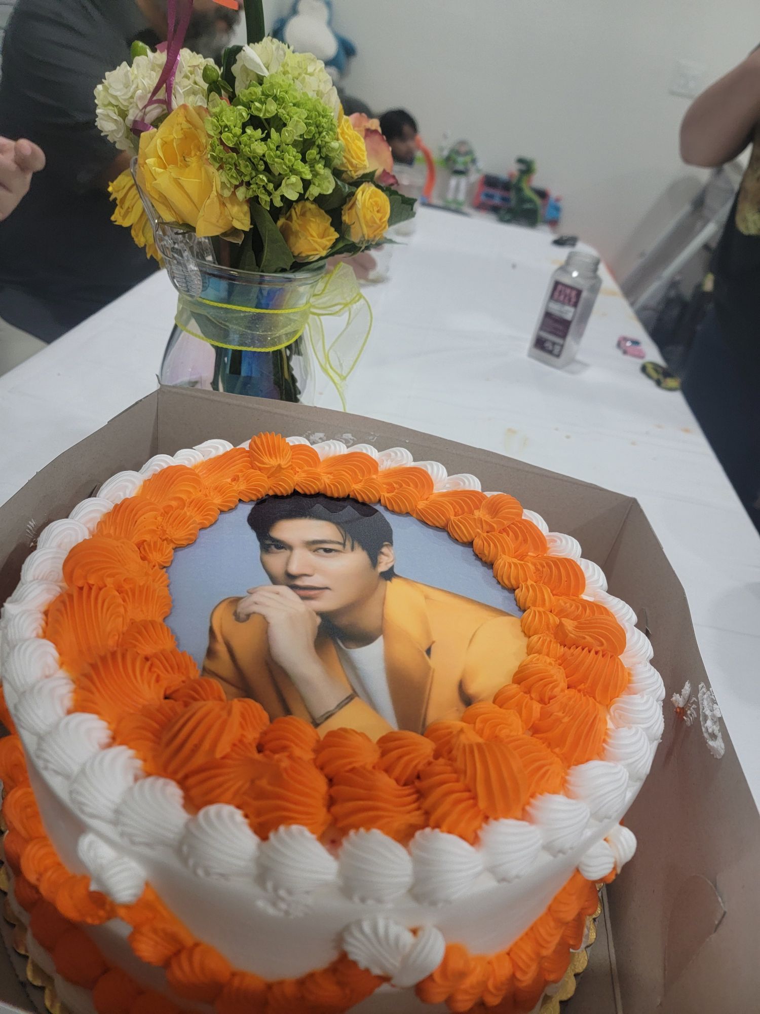 Momen yang diabadikan oleh penggemar Lee Minho