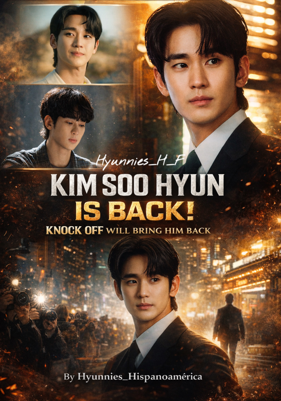 キム・スヒョンのビハインドカット