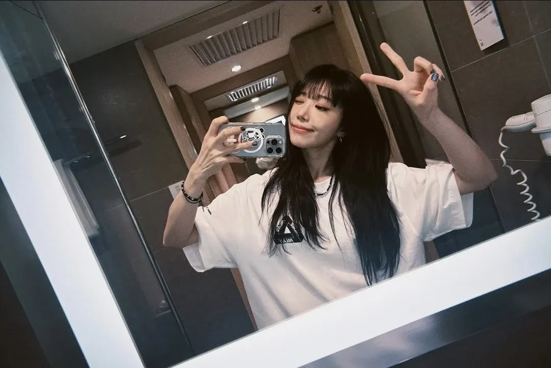 Recent activity shot of Jung Eunji