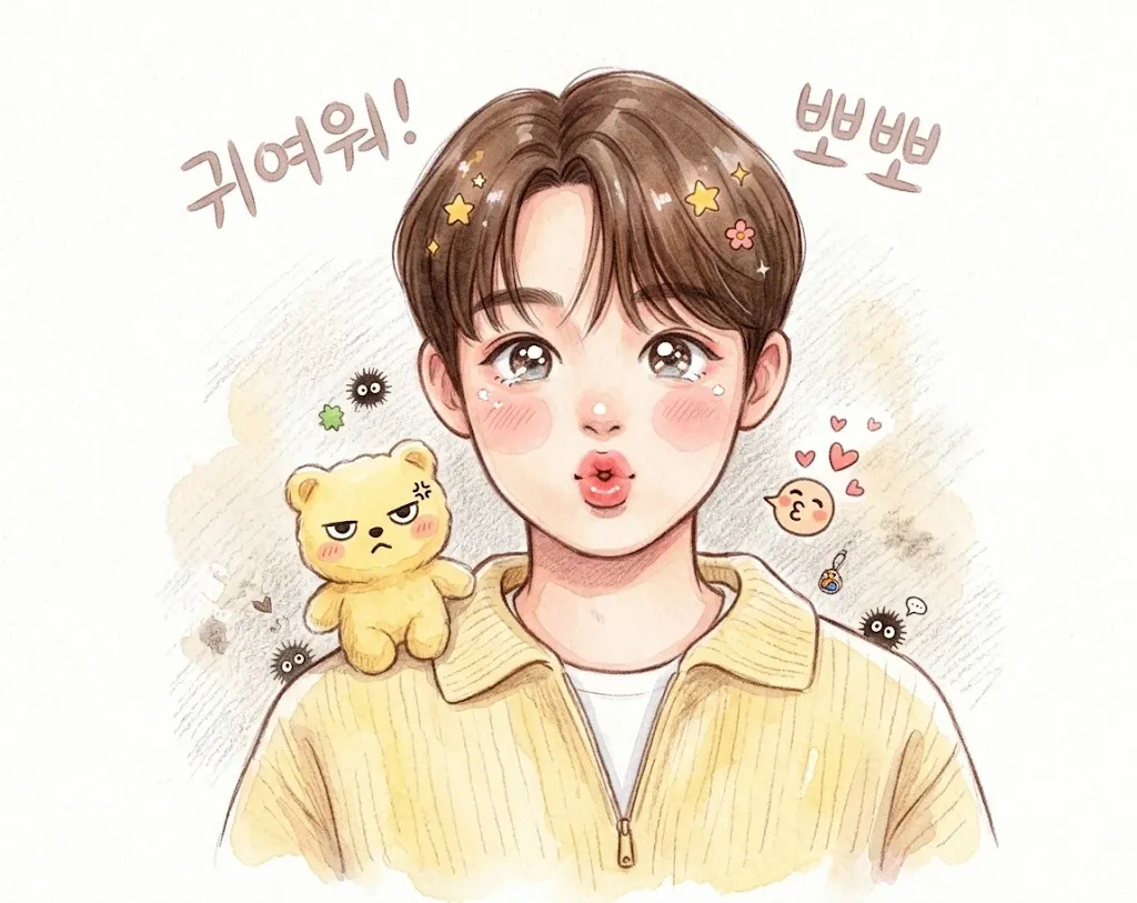 박서진의 비하인드 컷