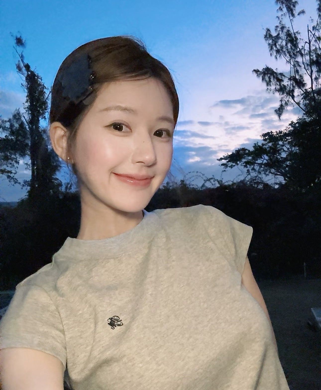 Recent activity shot of Zhao Lusi