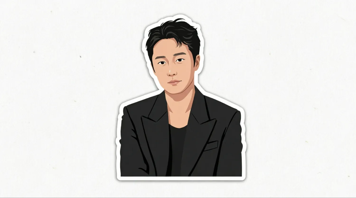 Behind-the-scenes cut of Jung Ilwoo