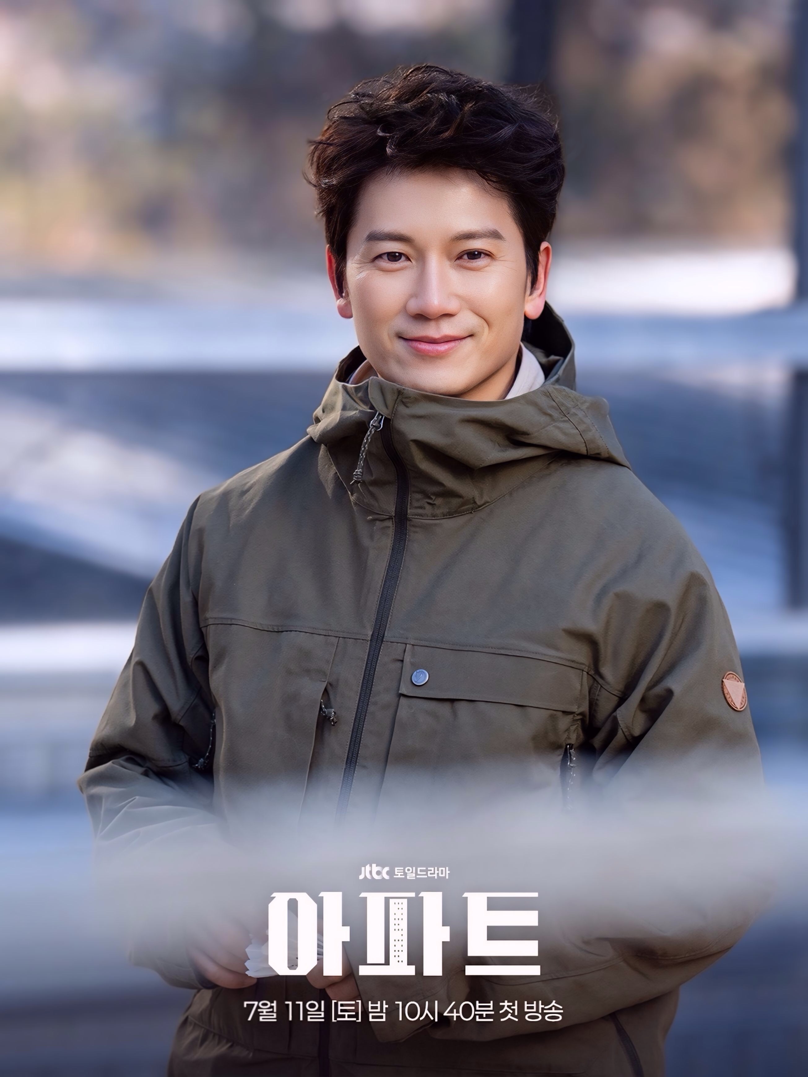 Behind-the-scenes cut of Ji Sung