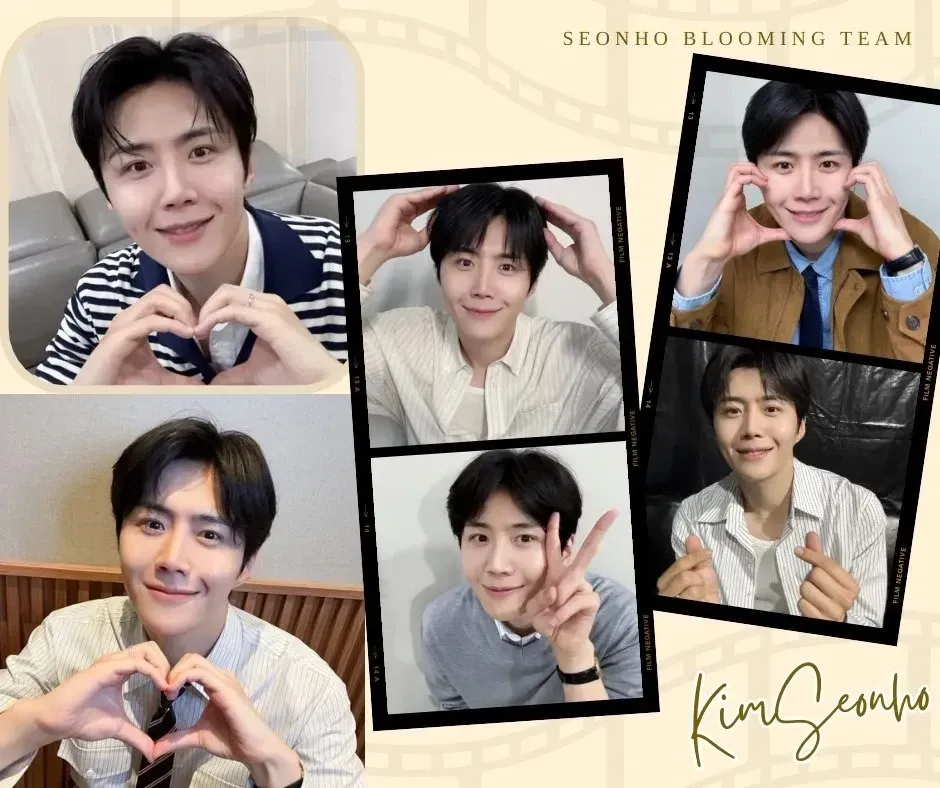 Behind-the-scenes cut of Kim Seonho