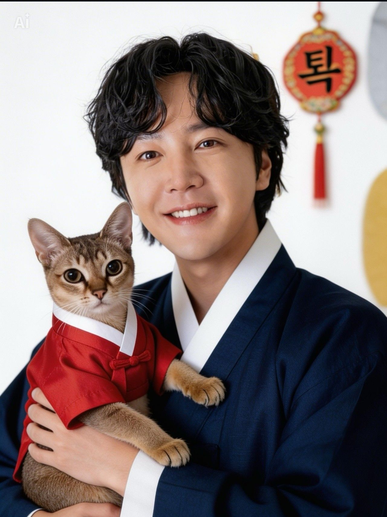 Behind-the-scenes cut of Jang Geunsuk