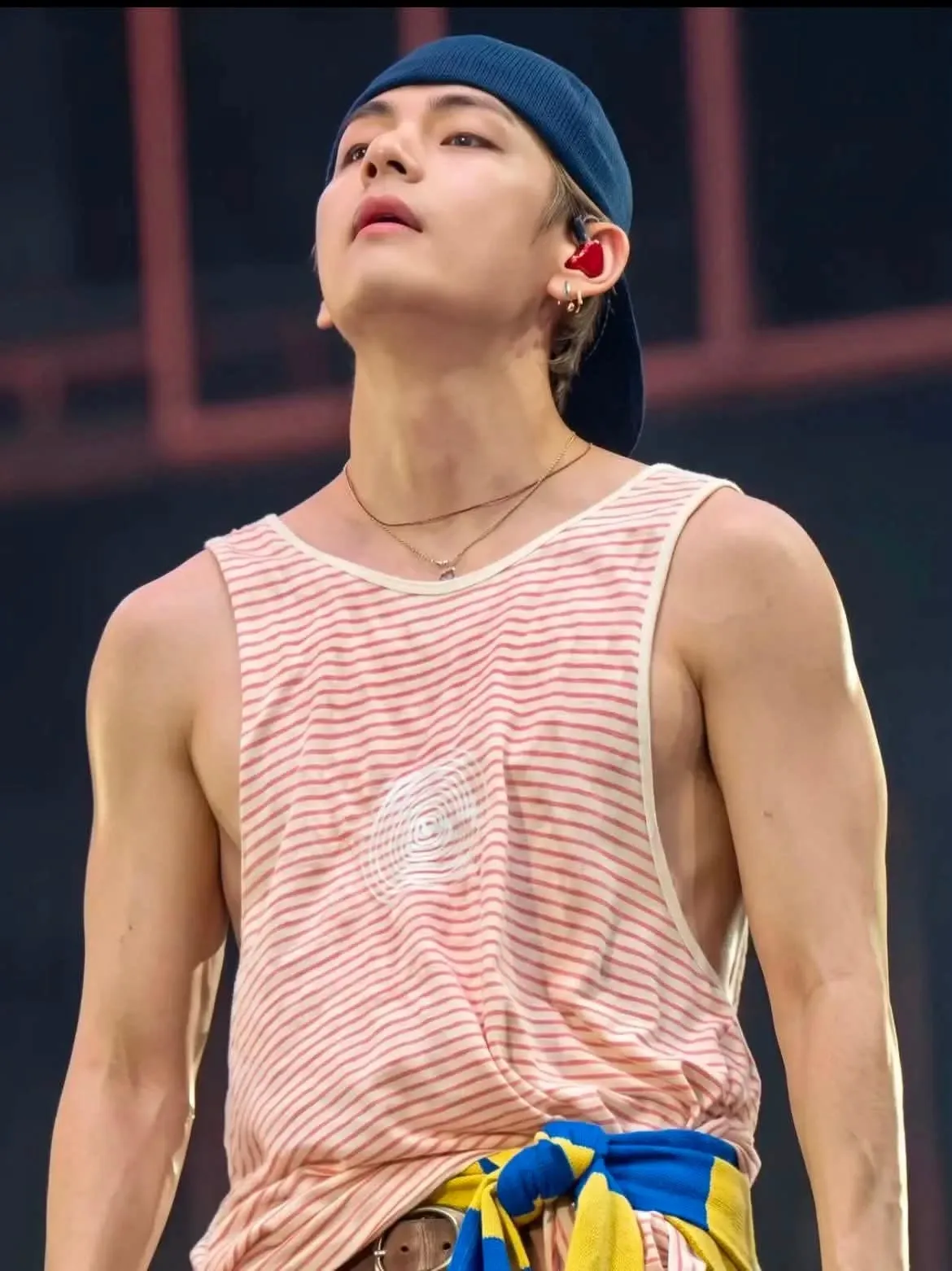A moment captured by a fan of Kim Taehyung (V)