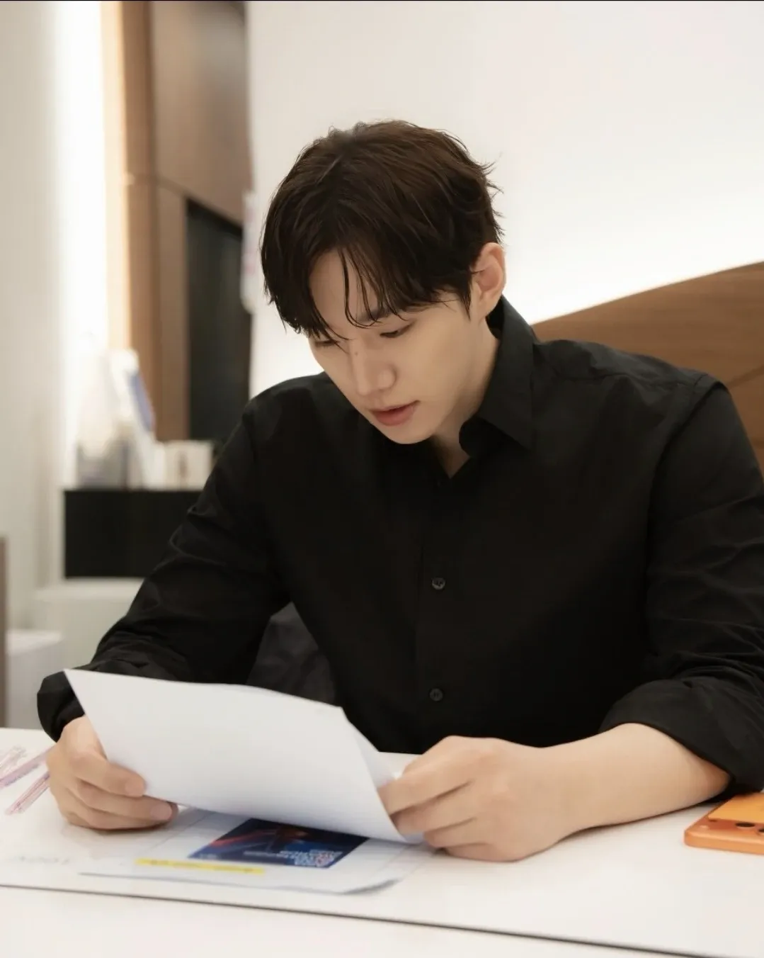 Cuplikan di balik layar dari Lee Junho