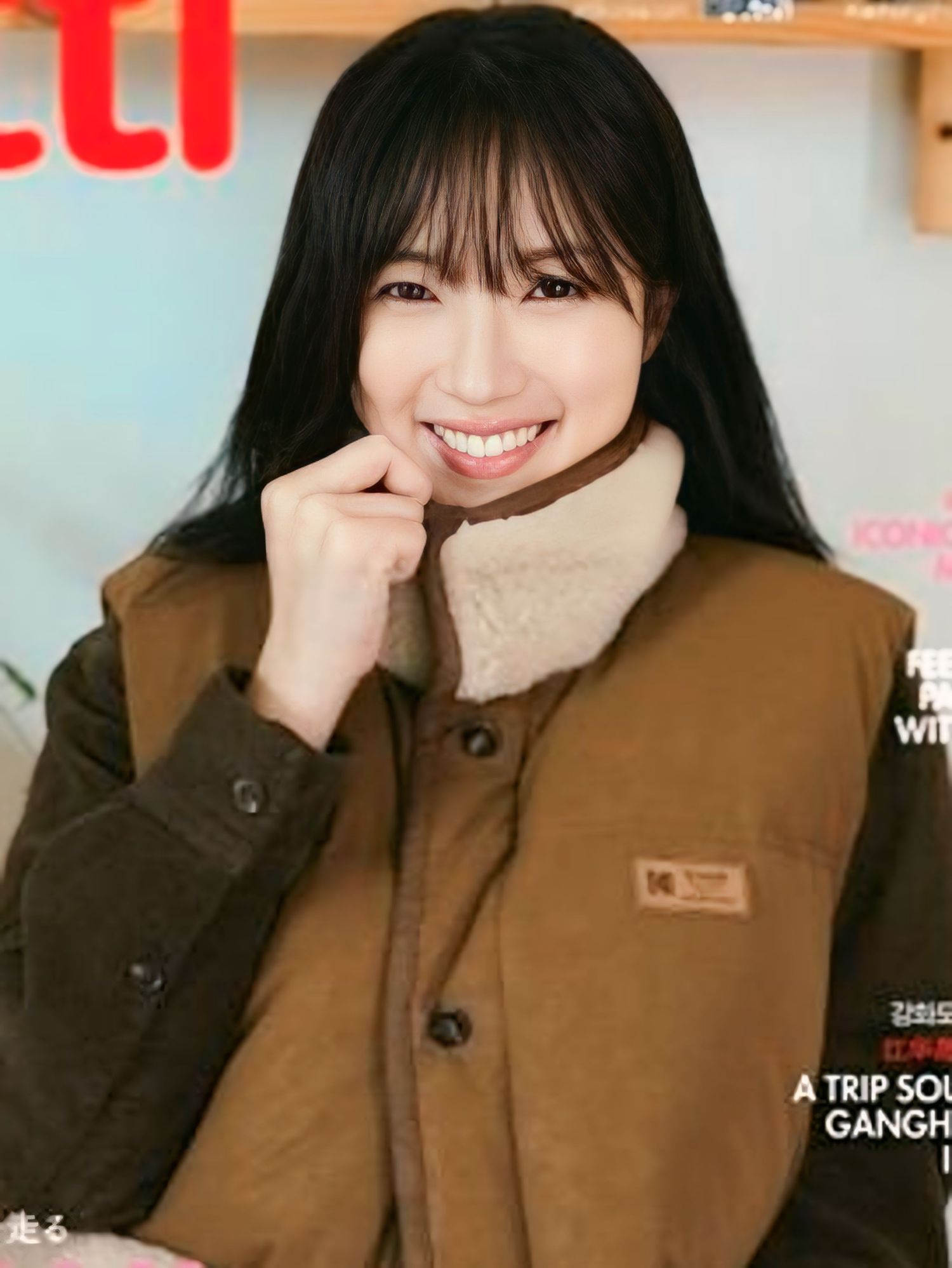 Behind-the-scenes cut of Kim Hyeyoon