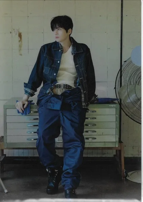 Behind-the-scenes cut of Kim Seonho