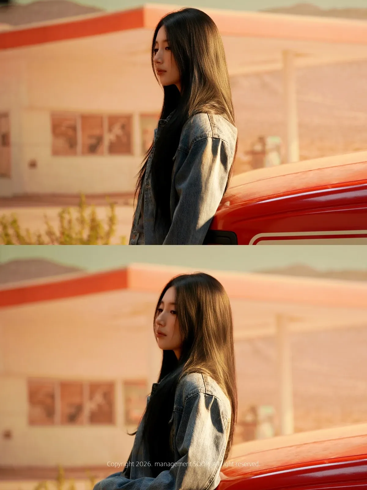 Behind-the-scenes cut of Bae Suzy
