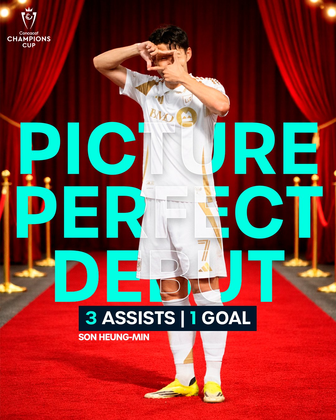 A moment captured by a fan of Son Heungmin