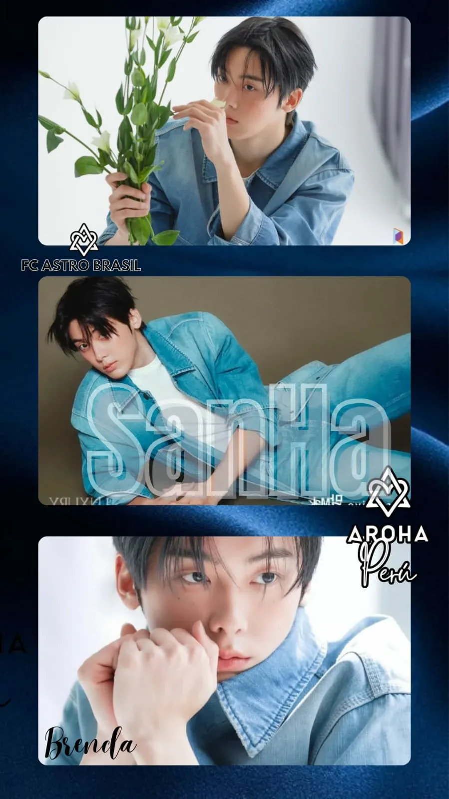 Special wallpaper made by Yoon Sanha's fans