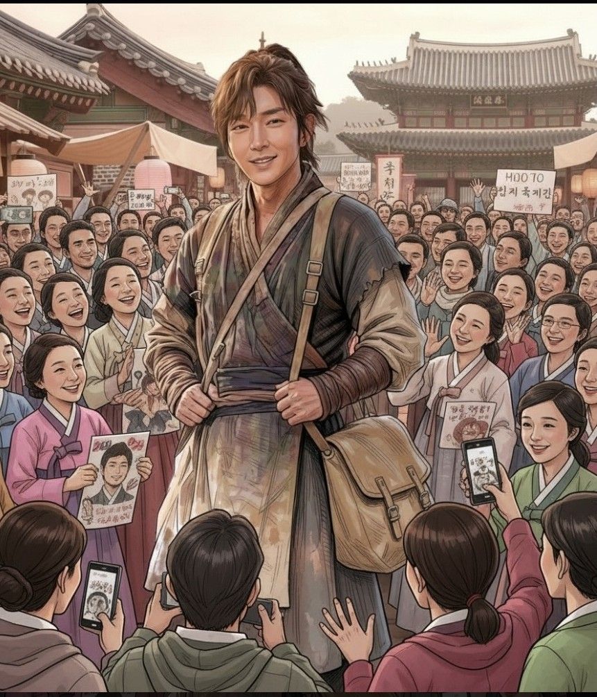 A moment captured by a fan of Lee Joongi