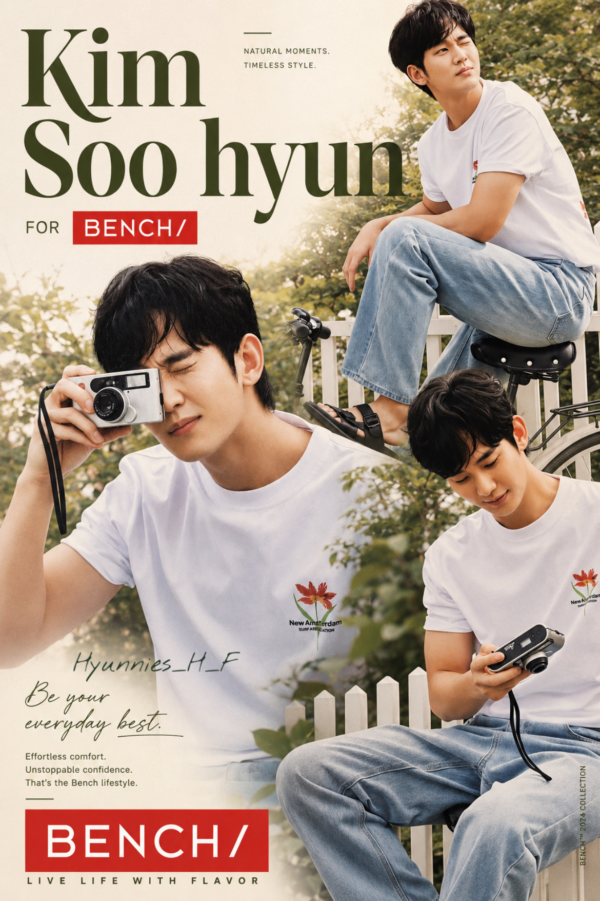 Recent activity shot of Kim Soohyun