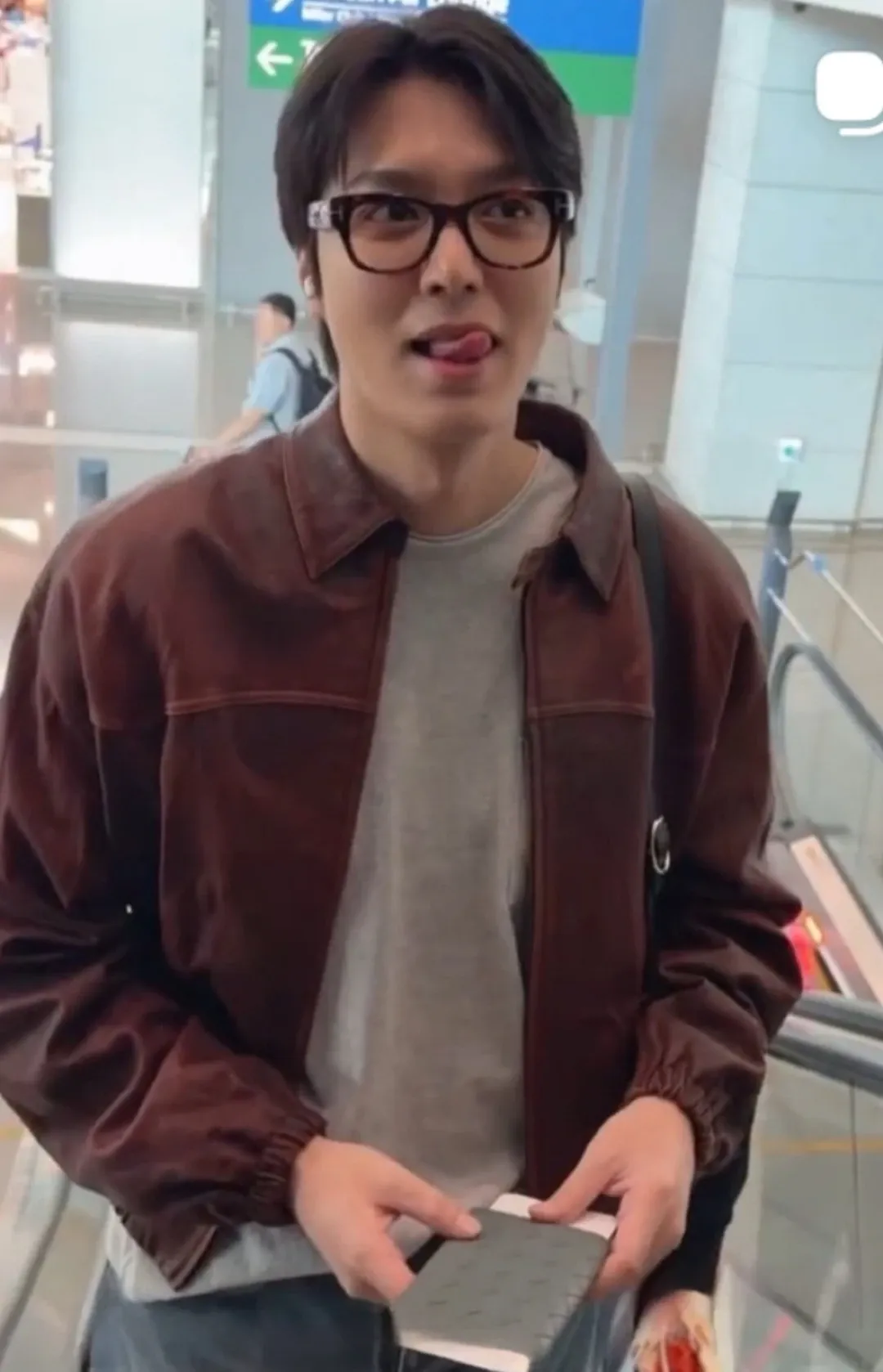 Behind-the-scenes cut of Lee Minho