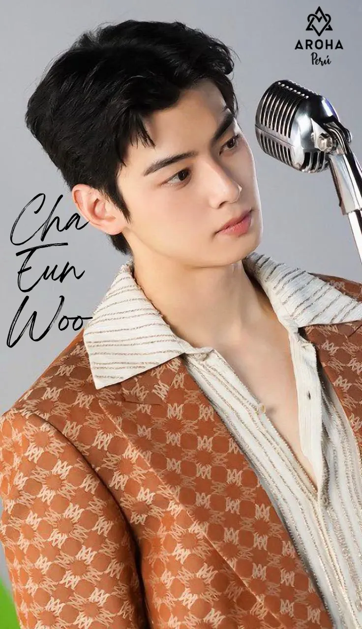 Behind-the-scenes cut of Cha Eunwoo