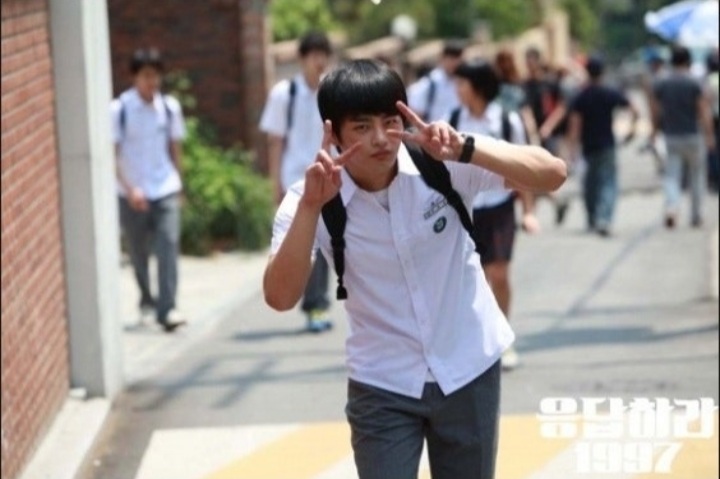 A moment captured by a fan of Seo Inguk