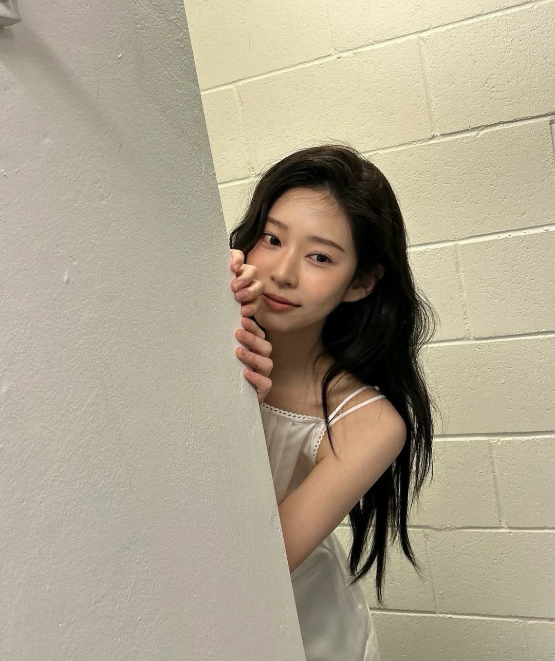 A moment captured by a fan of Kim Minju