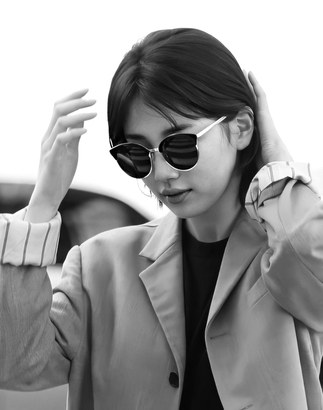 A moment captured by a fan of Bae Suzy