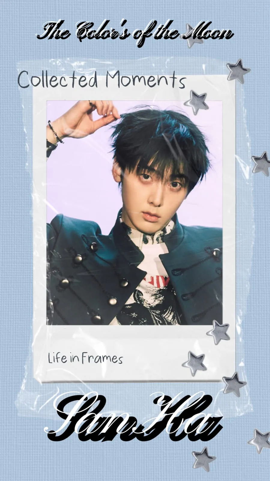 Emotional wallpaper shared by fans for Yoon Sanha