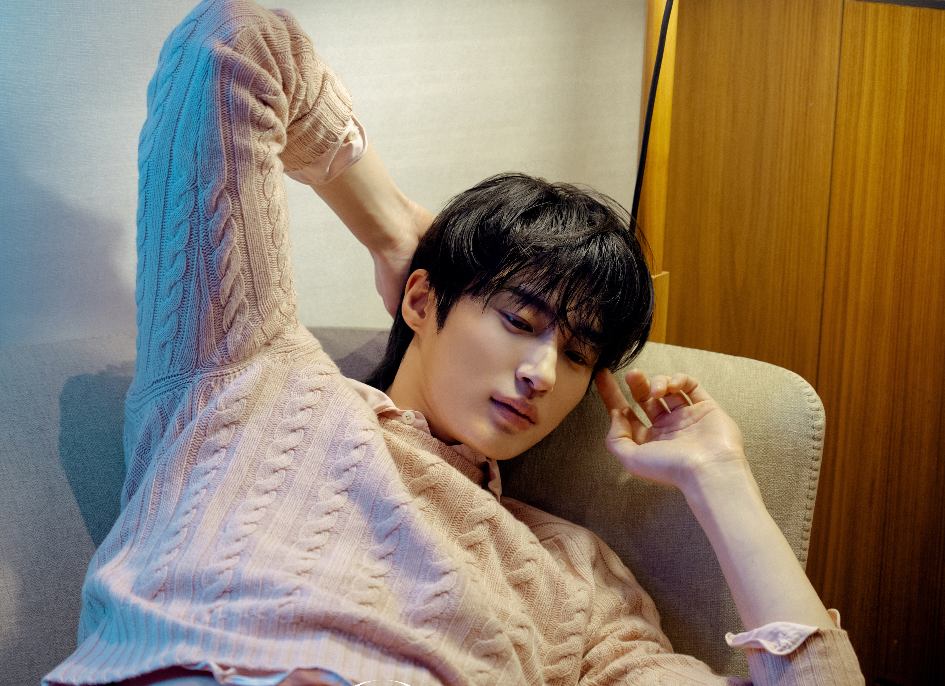 Recent activity shot of Byeon Wooseok