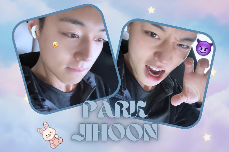 Behind-the-scenes cut of Park Jihoon