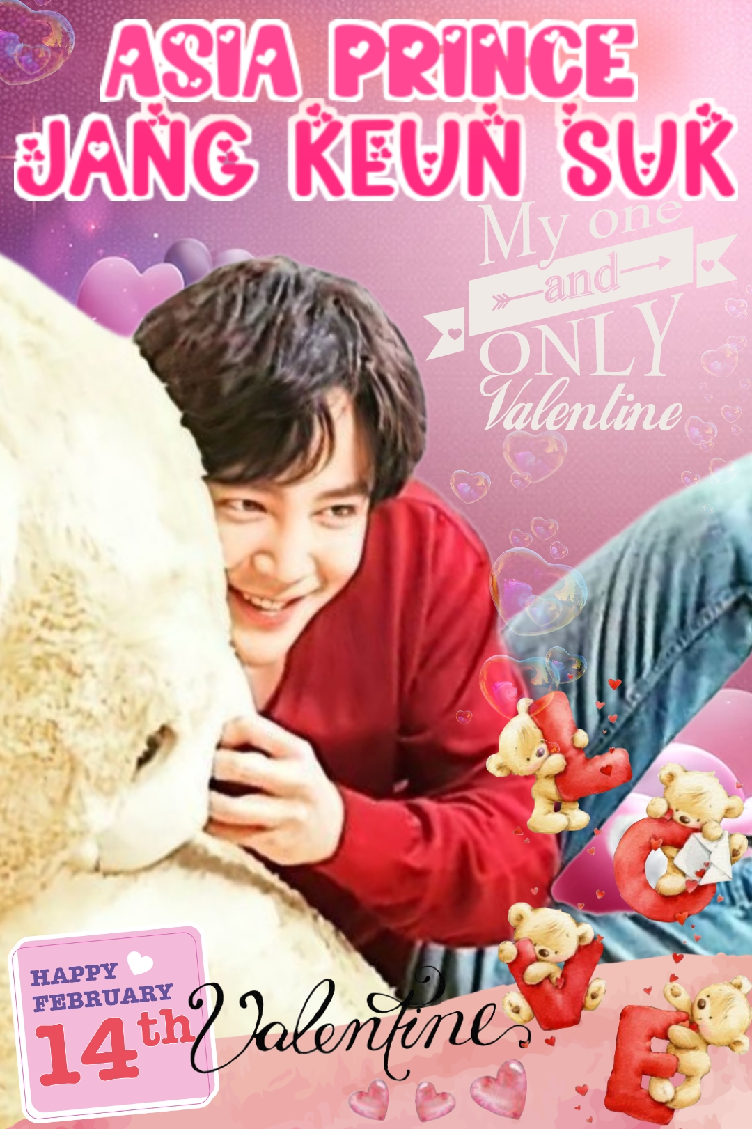 Recent activity shot of Jang Geunsuk