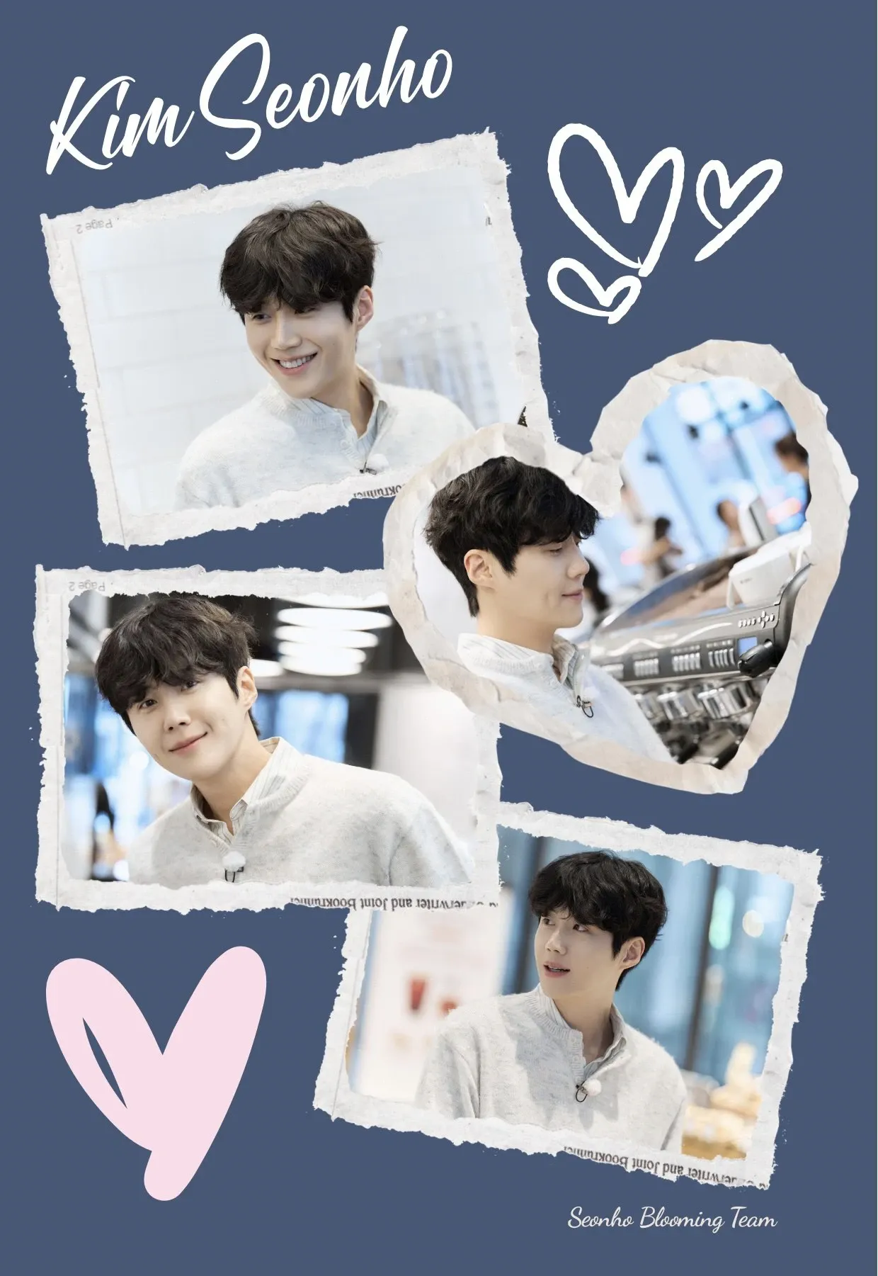 Behind-the-scenes cut of Kim Seonho