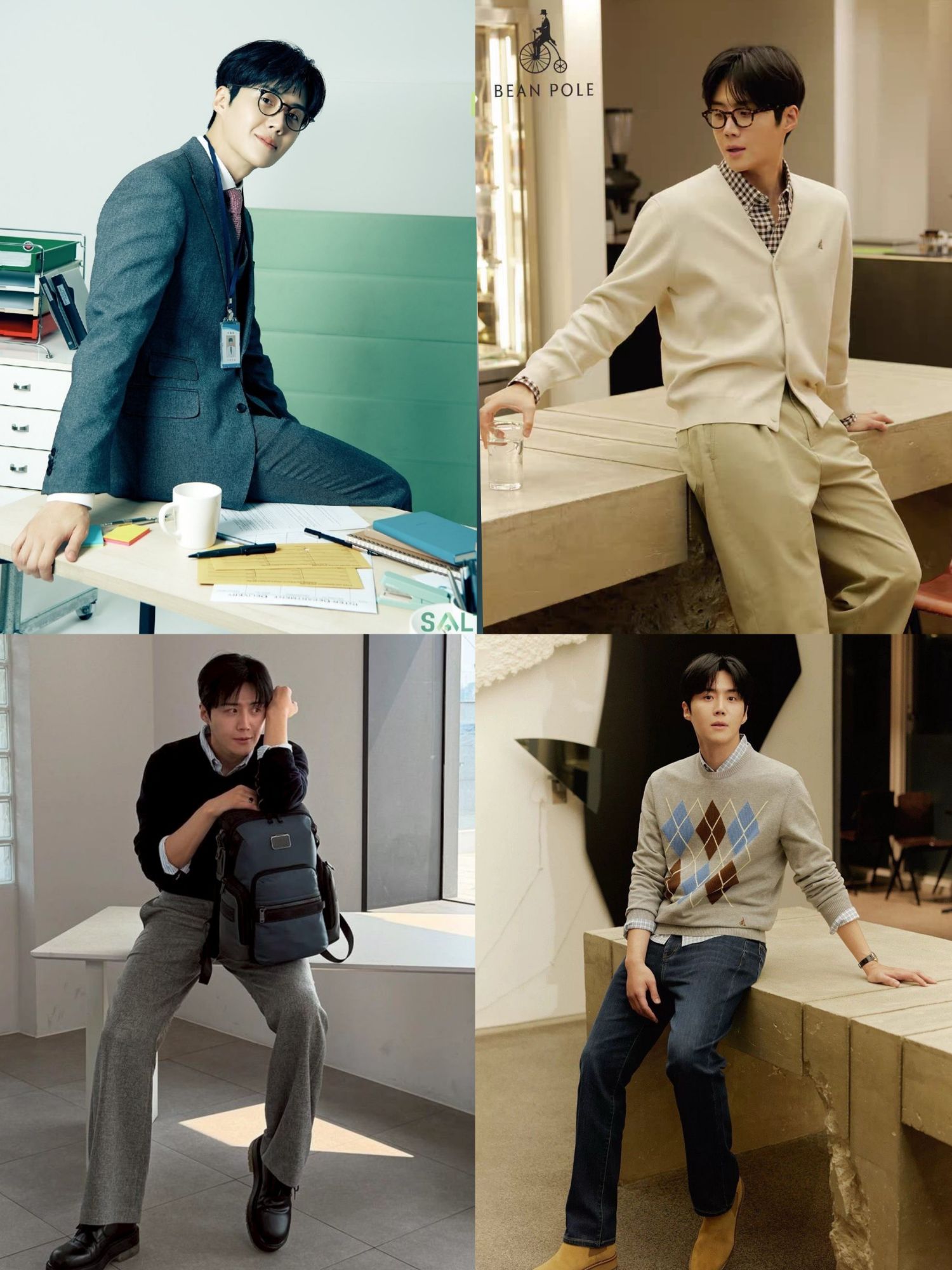 Behind-the-scenes cut of Kim Seonho