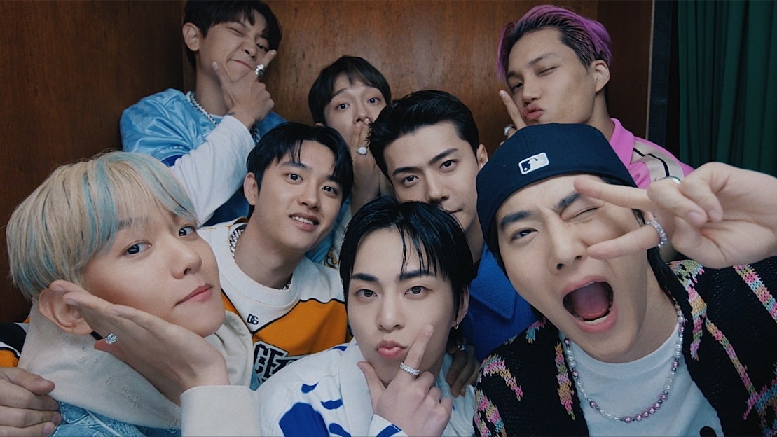 Behind-the-scenes cut of Baekhyun