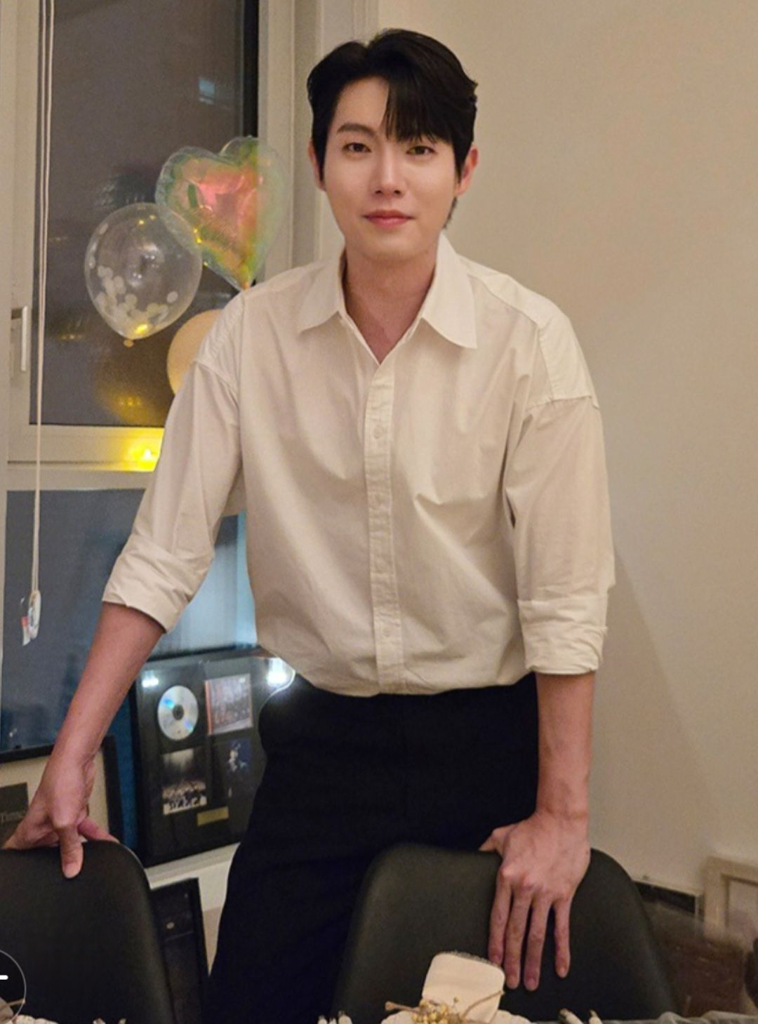 Behind-the-scenes cut of Son Taejin