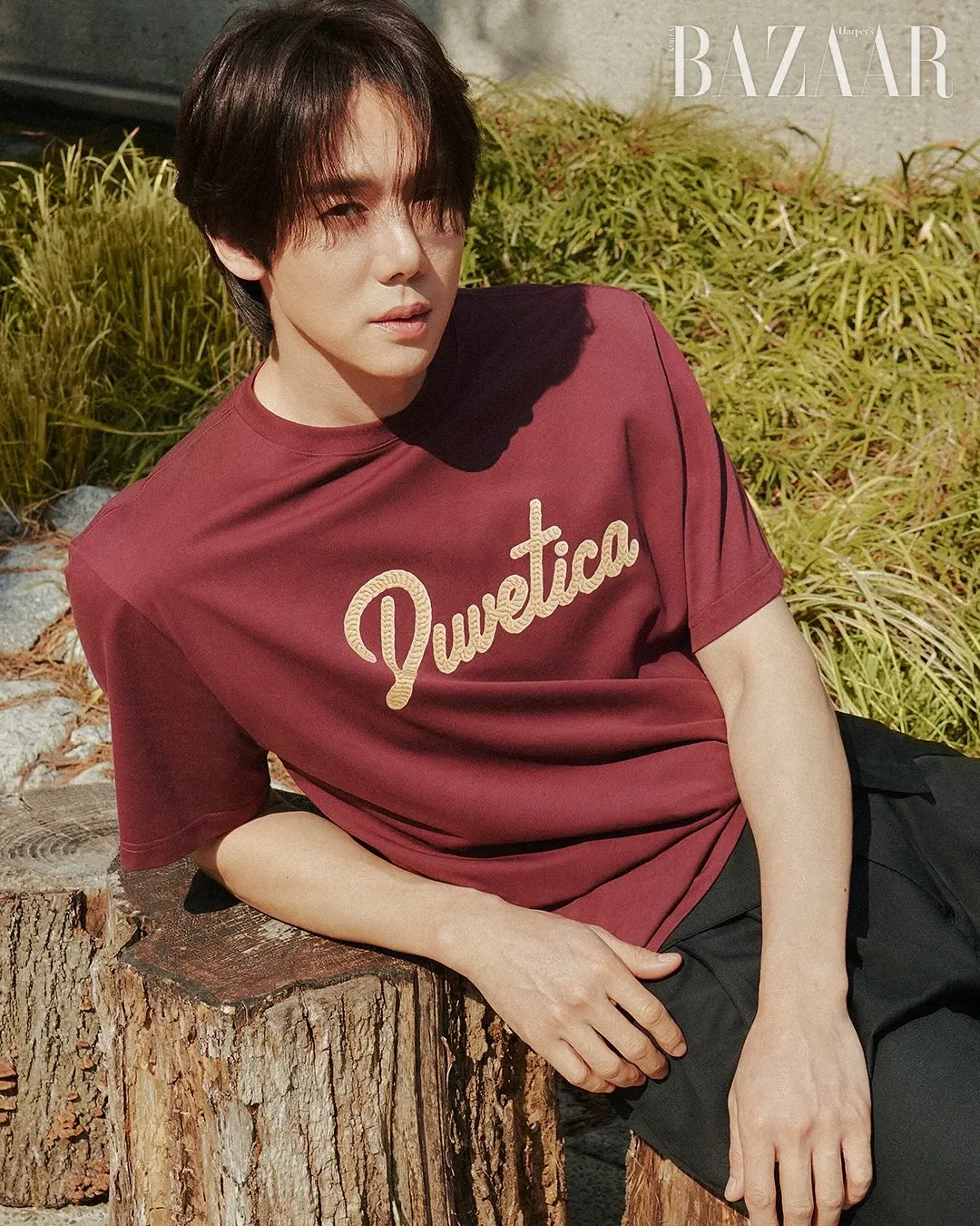 A moment captured by a fan of Yoo Yeonseok