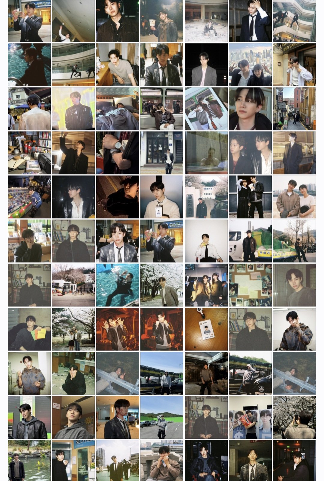 イ・ジュノのビハインドカット