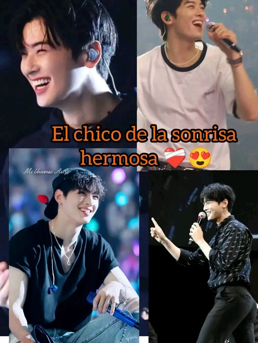 A moment captured by a fan of Cha Eunwoo