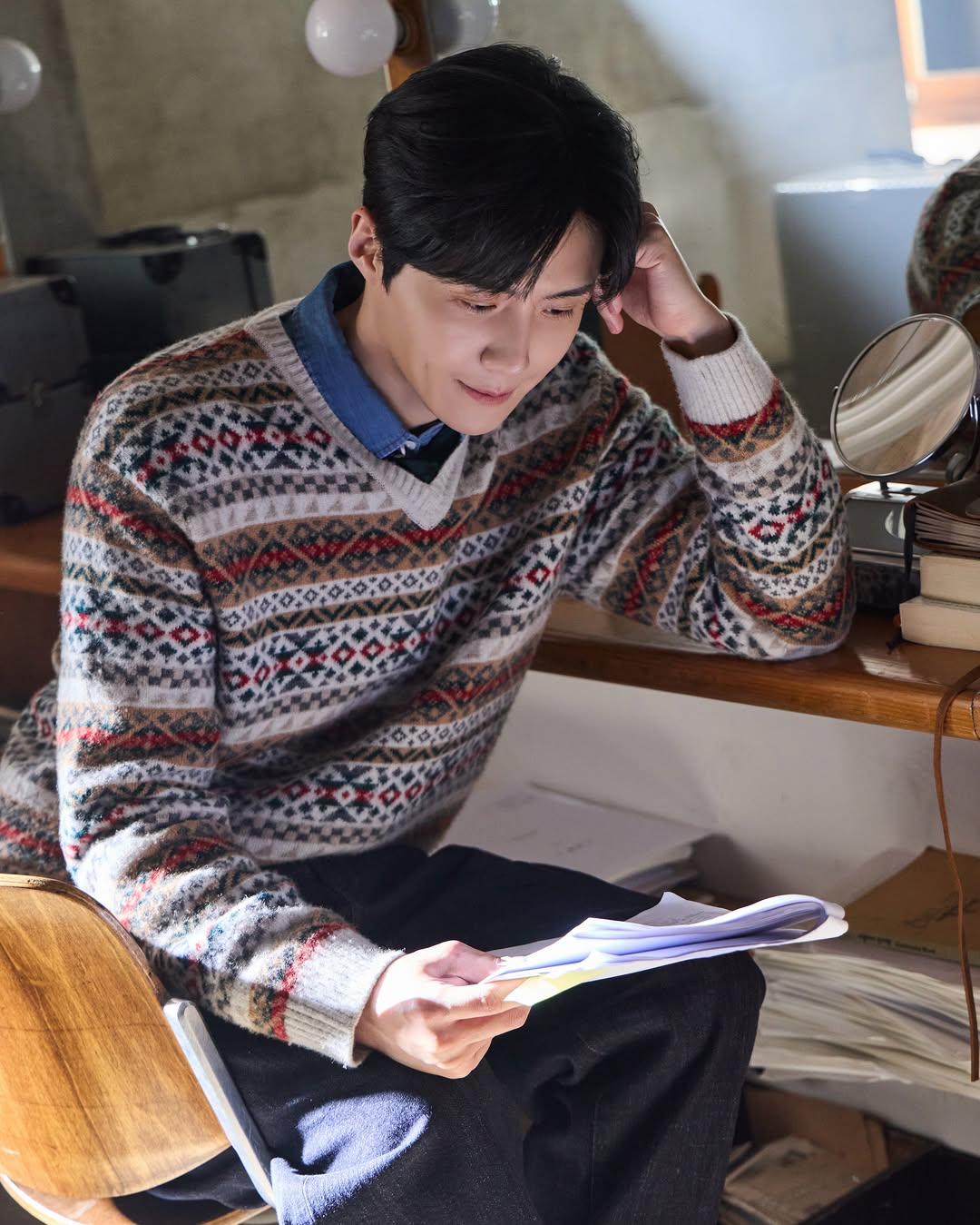 김선호의 비하인드 컷