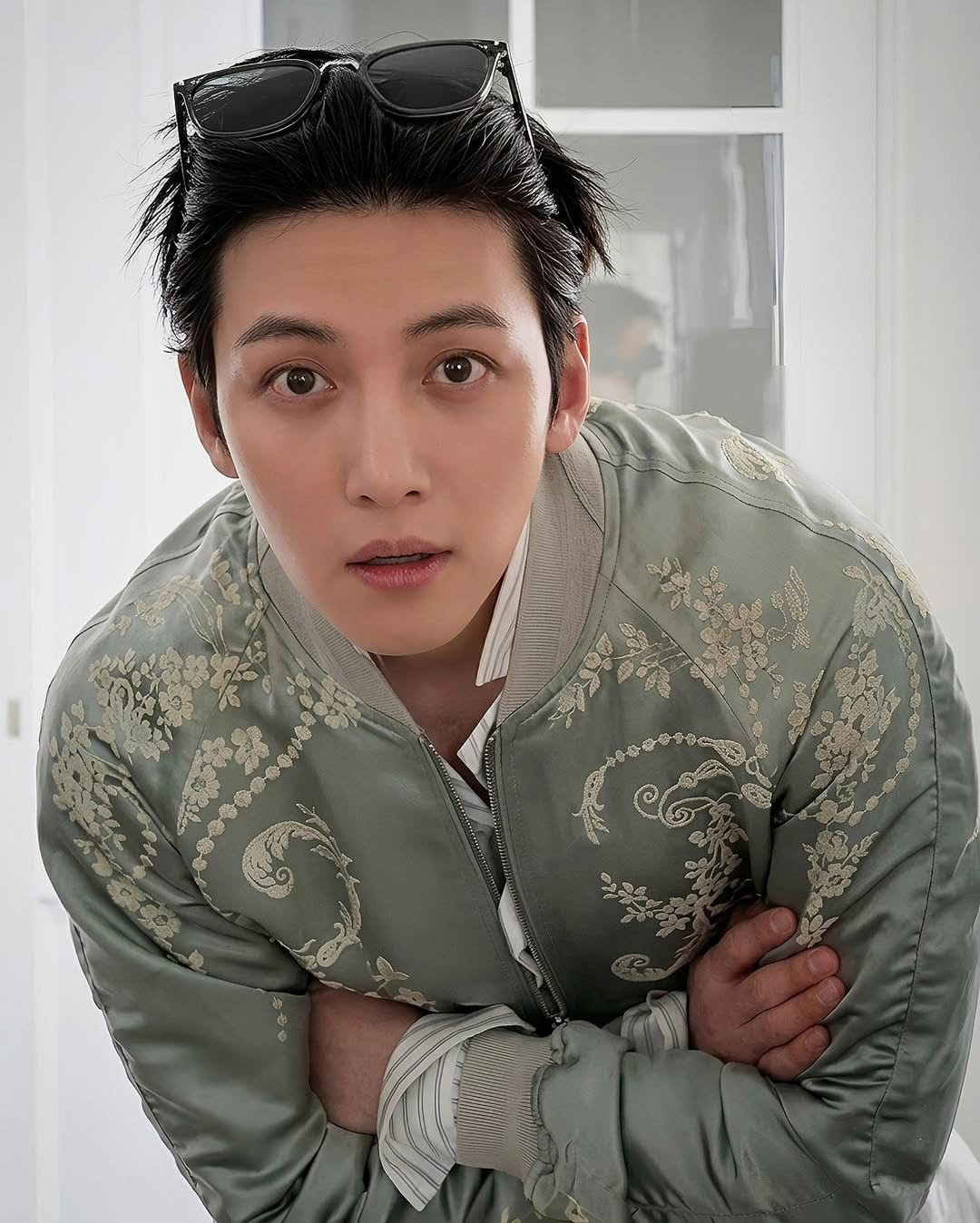 粉丝拍下的池昌旭瞬间