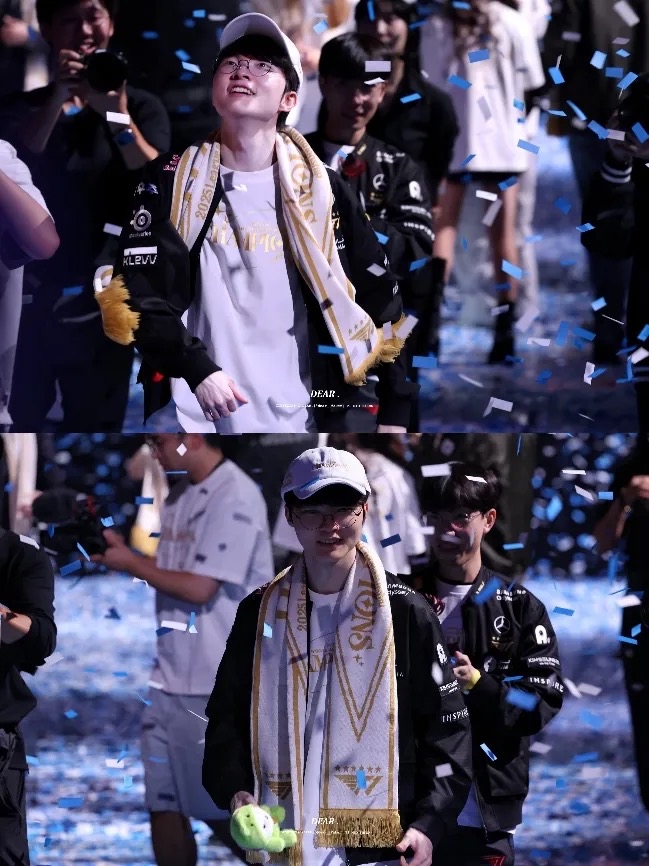 A moment captured by a fan of Faker