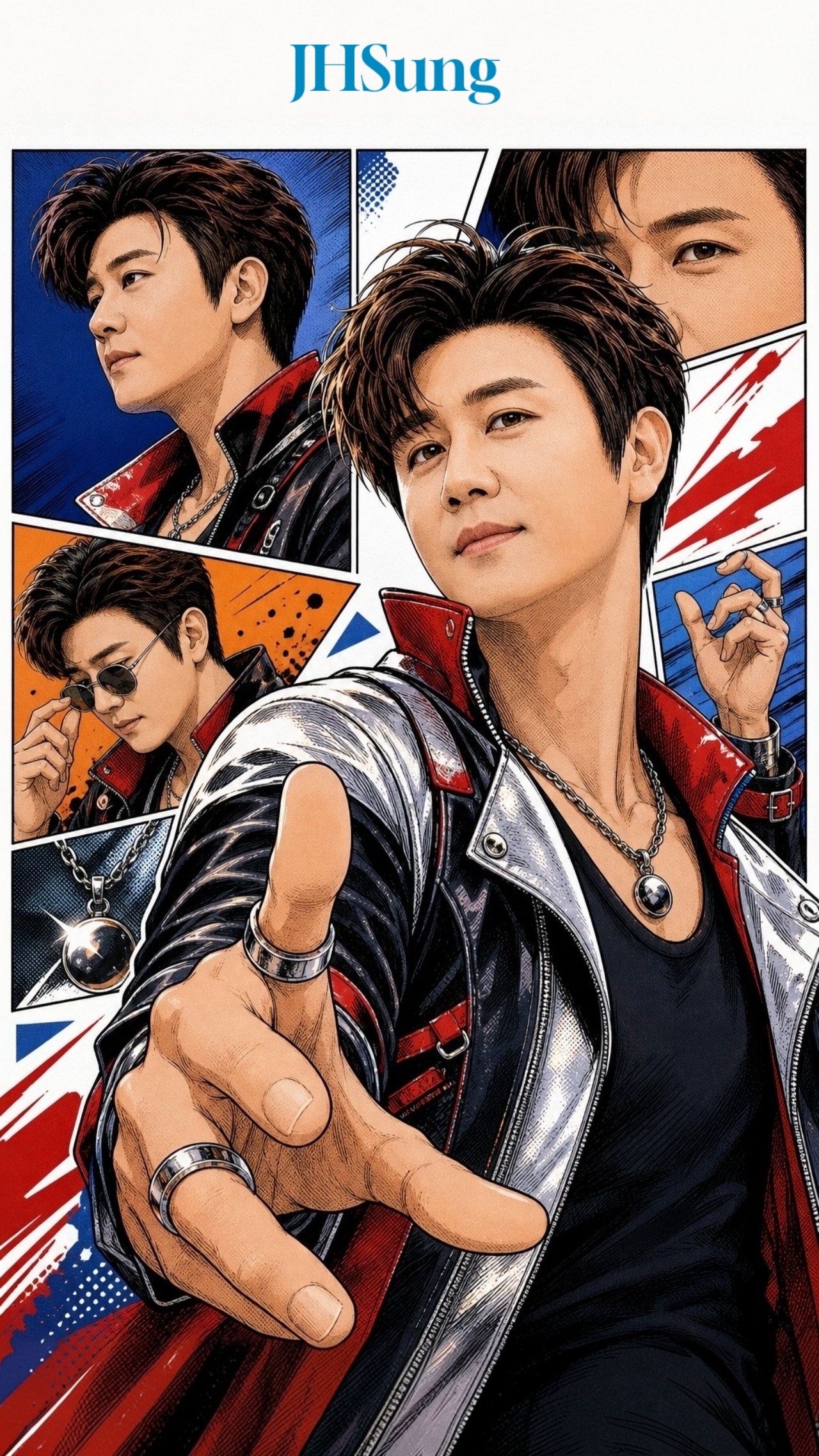 Behind-the-scenes cut of Jin Haesung