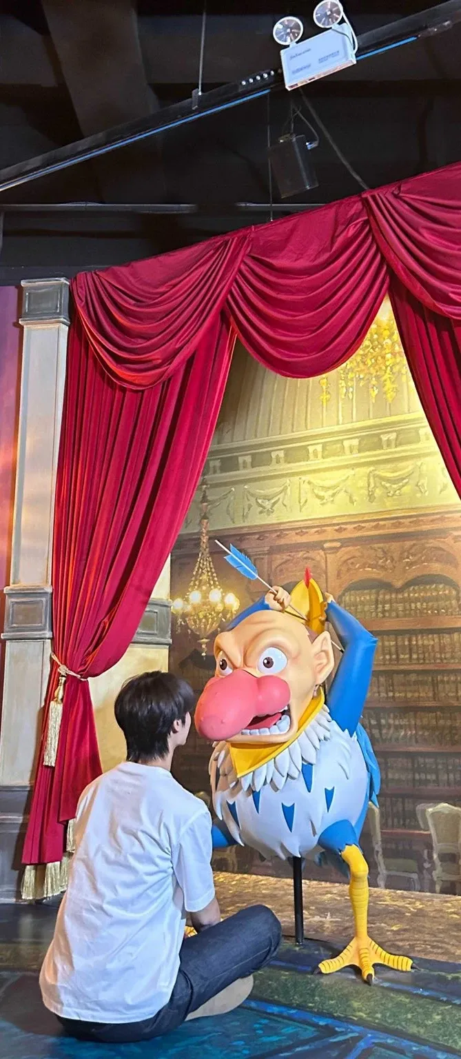Behind-the-scenes cut of Wen Junhui