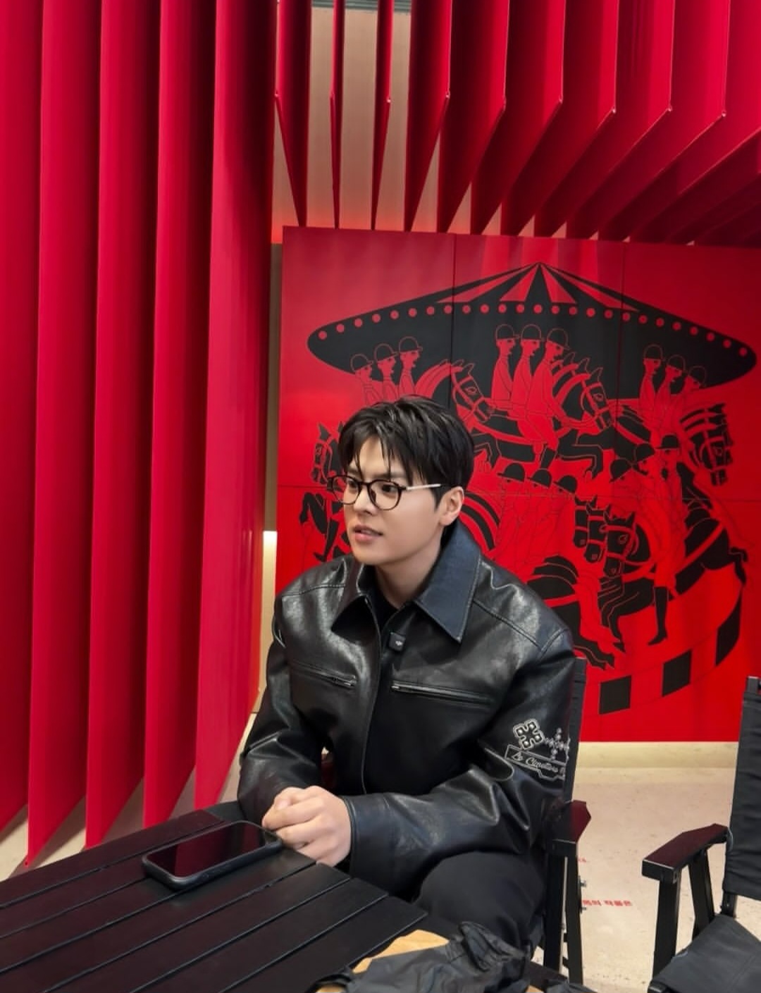 A moment captured by a fan of Ryeoun