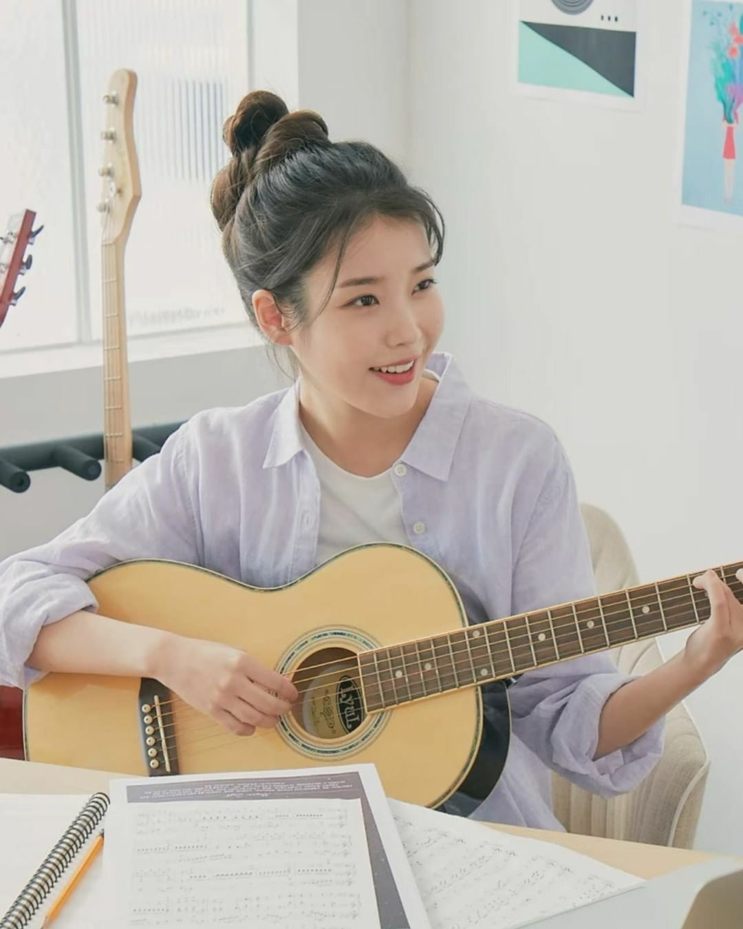 A moment captured by a fan of IU