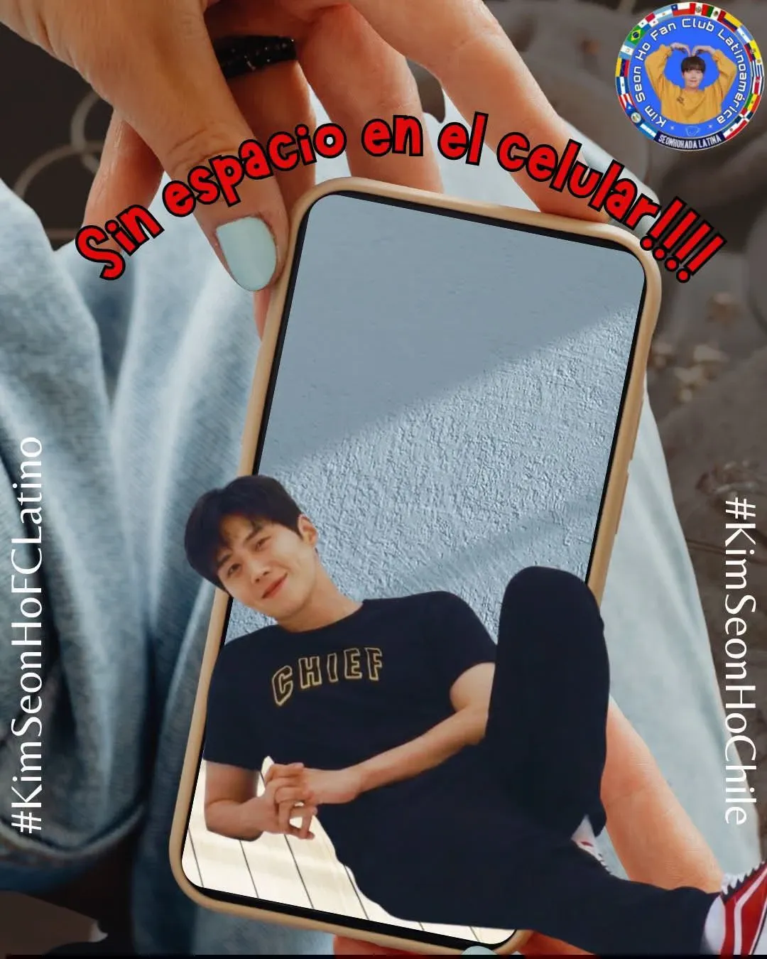 Behind-the-scenes cut of Kim Seonho