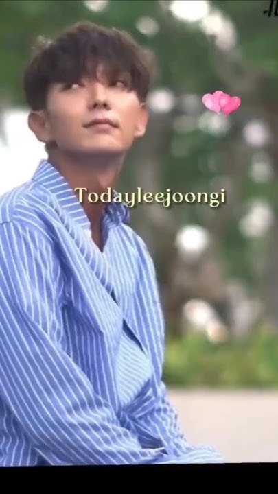 Special wallpaper made by Lee Joongi's fans